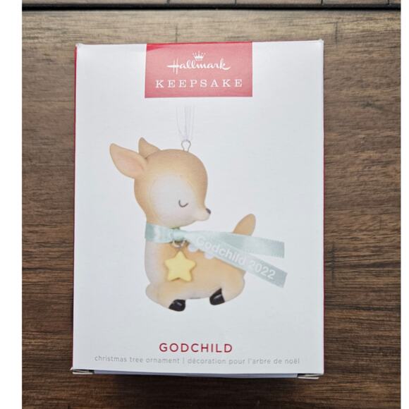 Hallmark 2022 Ornament Godchild New - Picture 3 of 4